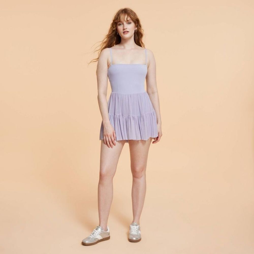 NWT Blogilates -  Women's Ballerina Active Dress - Light Purple